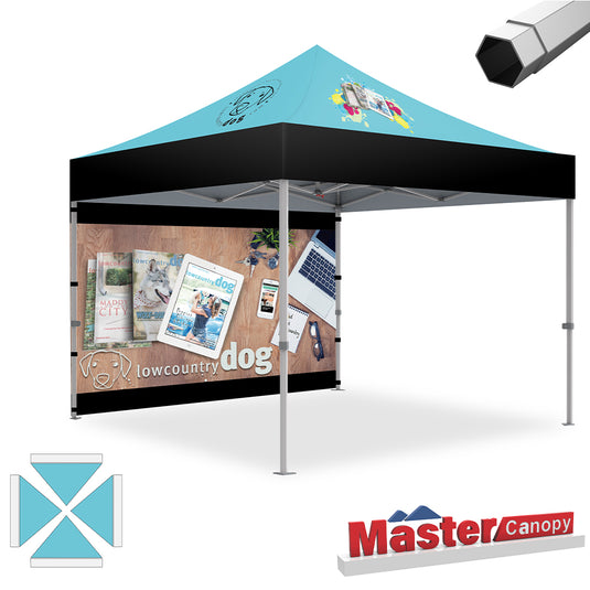 Premium+ Series Custom Canopy Tent 10x10 Heavy Duty Pop‑up Personalized