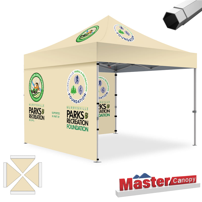 Load image into Gallery viewer, Premium+ Series Custom Canopy Tent 10x10 Heavy Duty Pop‑up Personalized