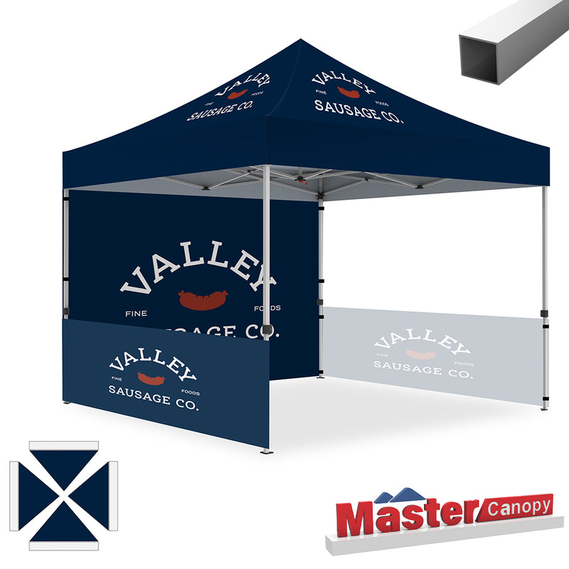 Load image into Gallery viewer, Commercial Series Custom Canopy Tent 10x10 Deluxe Easy Pop‑up Personalized