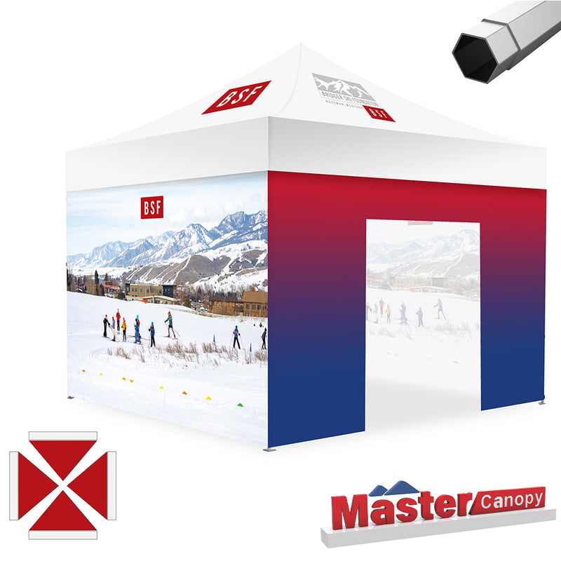 Load image into Gallery viewer, Premium+ Series Custom Canopy Tent 10x10 Heavy Duty Pop‑up Personalized