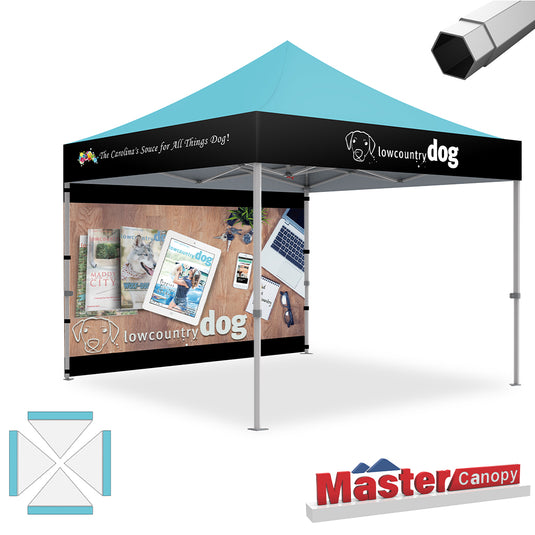 Premium+ Series Custom Canopy Tent 10x10 Heavy Duty Pop‑up Personalized