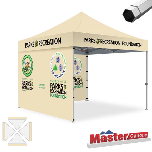Premium+ Series Custom Canopy Tent 10x10 Heavy Duty Pop‑up Personalized