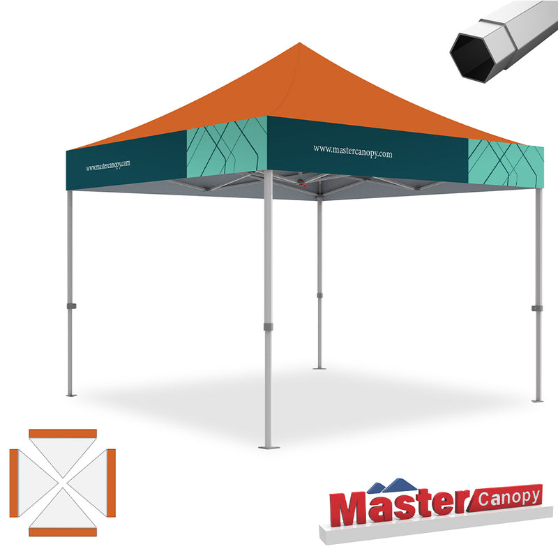 Load image into Gallery viewer, Premium+ Series Custom Canopy Tent 10x10 Heavy Duty Pop‑up Personalized