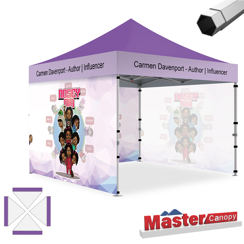 Load image into Gallery viewer, Premium+ Series Custom Canopy Tent 10x10 Heavy Duty Pop‑up Personalized