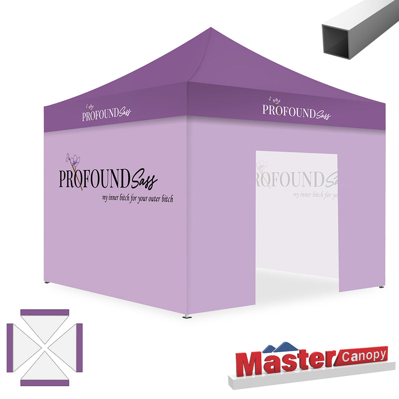 Load image into Gallery viewer, Commercial Series Custom Canopy Tent 10x10 Deluxe Easy Pop‑up Personalized