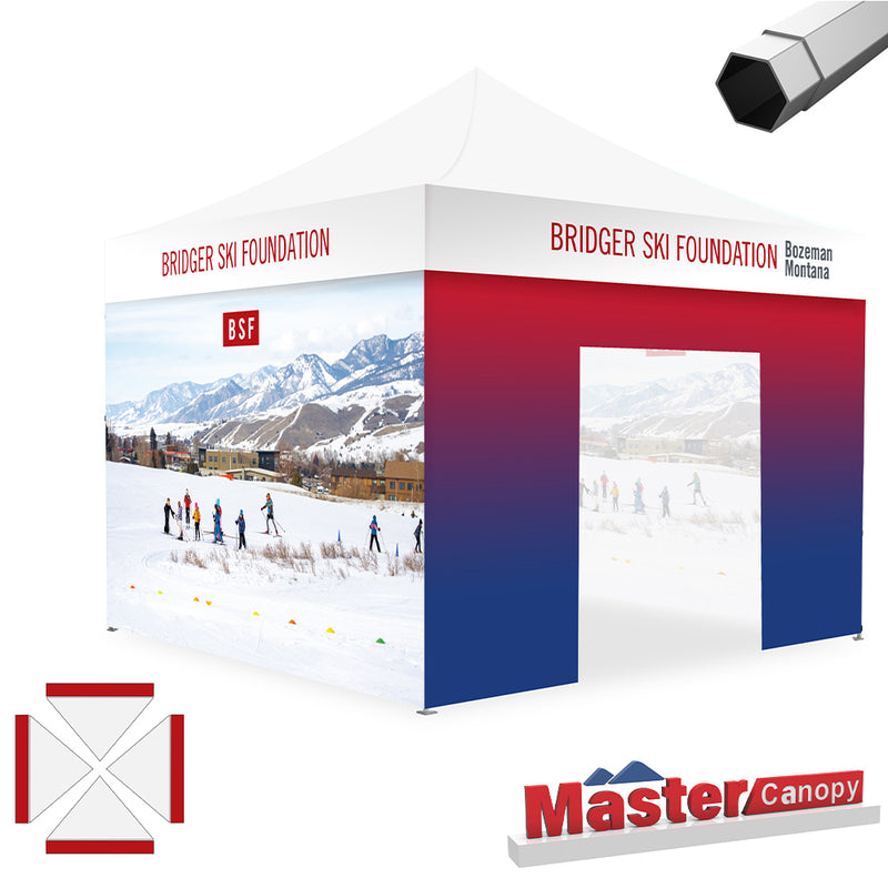 Load image into Gallery viewer, Premium+ Series Custom Canopy Tent 10x10 Heavy Duty Pop‑up Personalized