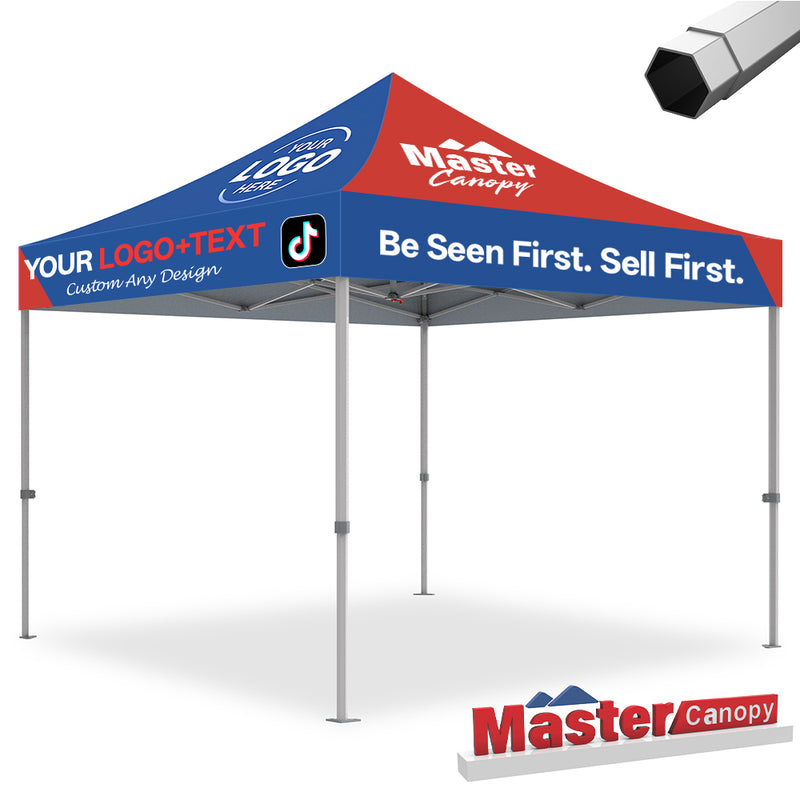 Load image into Gallery viewer, Mastercanopy Core-35 Custom Canopy Tent Heavy Duty Pop‑up Personalized 10x10, 10x15, 10x20