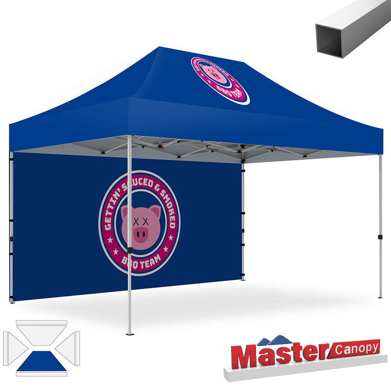 Load image into Gallery viewer, Mastercanopy Lite-30 Custom Canopy Tent Deluxe Easy Pop‑up Personalized 10x10, 10x15, 10x20
