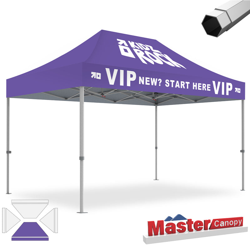 Load image into Gallery viewer, Premium+ Series Custom Canopy Tent 10x15 Heavy Duty Pop‑up Personalized