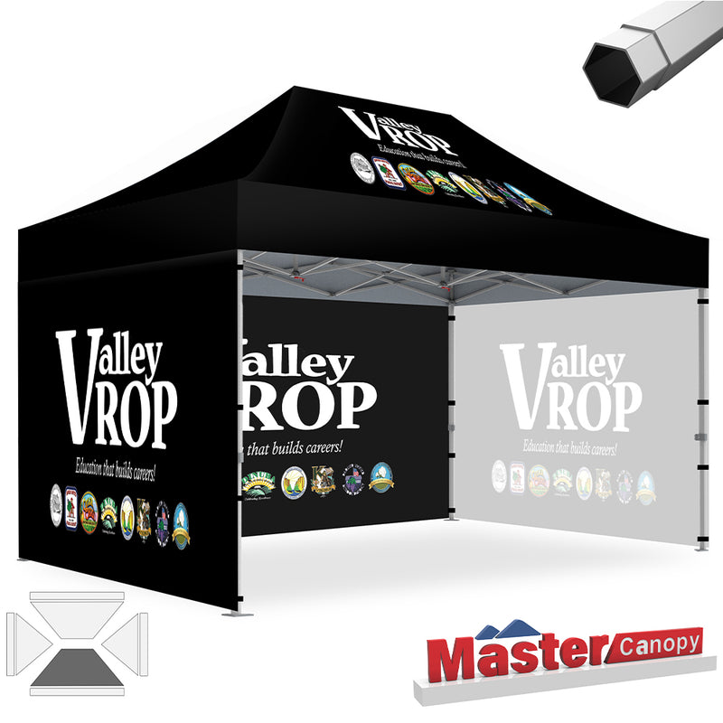 Load image into Gallery viewer, Premium+ Series Custom Canopy Tent 10x15 Heavy Duty Pop‑up Personalized