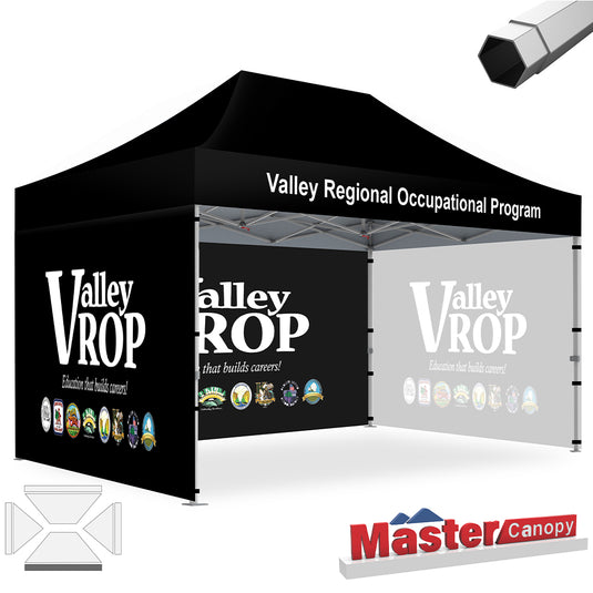 Premium+ Series Custom Canopy Tent 10x15 Heavy Duty Pop‑up Personalized