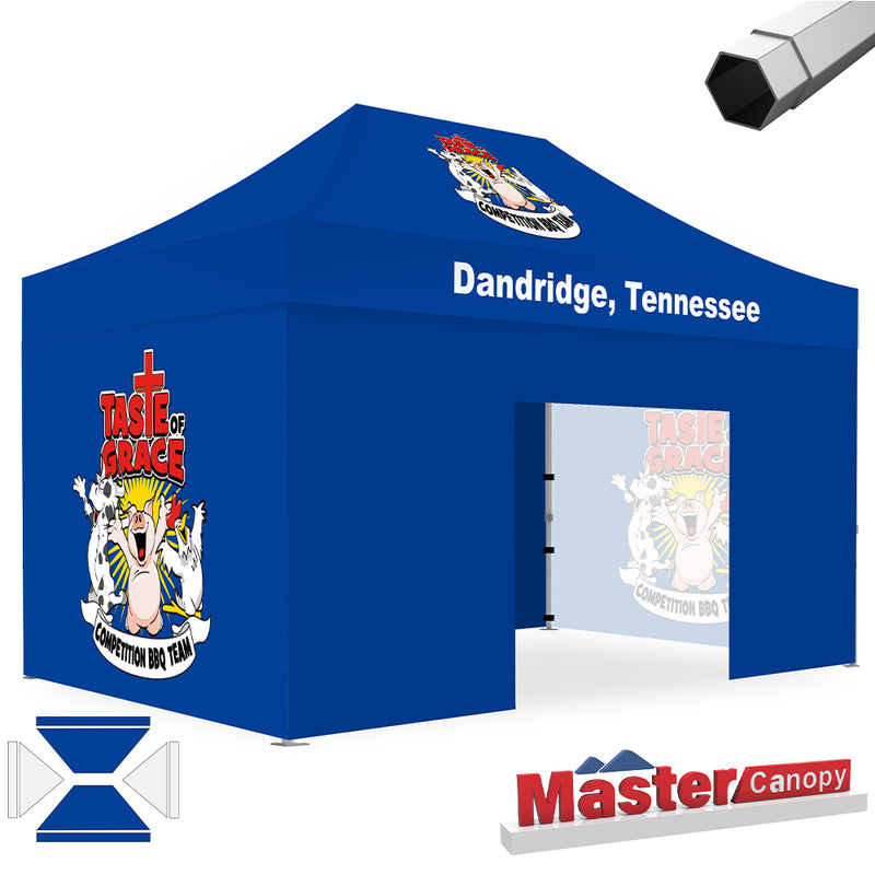 Load image into Gallery viewer, Premium+ Series Custom Canopy Tent 10x15 Heavy Duty Pop‑up Personalized