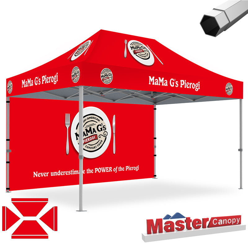 Load image into Gallery viewer, Premium+ Series Custom Canopy Tent 10x15 Heavy Duty Pop‑up Personalized