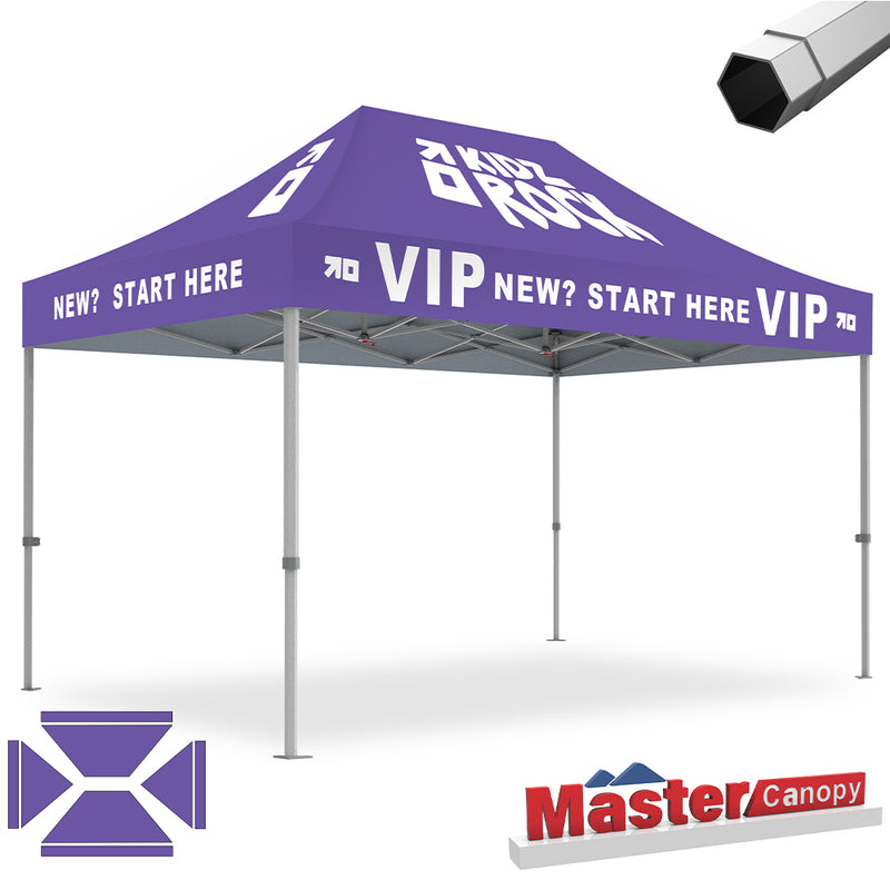 Load image into Gallery viewer, Premium+ Series Custom Canopy Tent 10x15 Heavy Duty Pop‑up Personalized