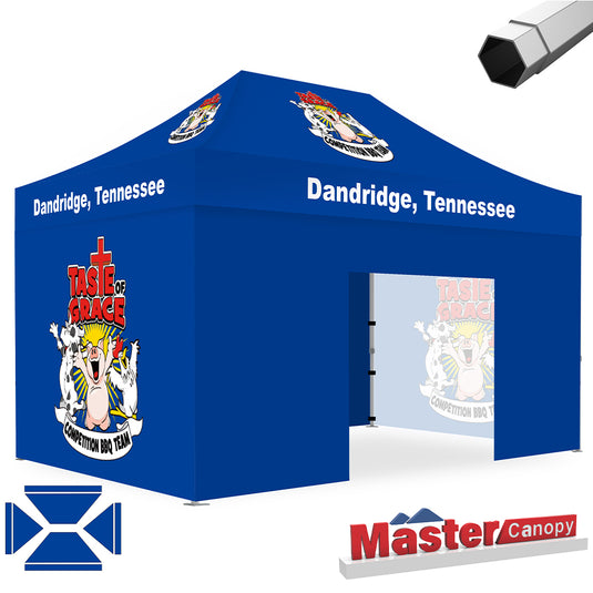 Premium+ Series Custom Canopy Tent 10x15 Heavy Duty Pop‑up Personalized