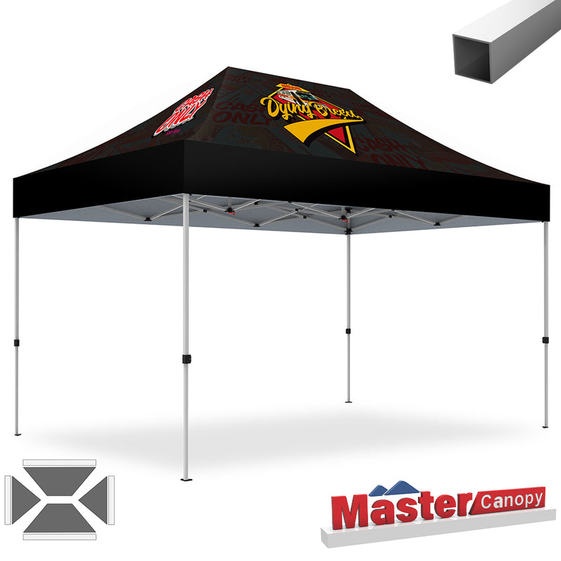 Load image into Gallery viewer, Mastercanopy Lite-30 Custom Canopy Tent Deluxe Easy Pop‑up Personalized 10x10, 10x15, 10x20
