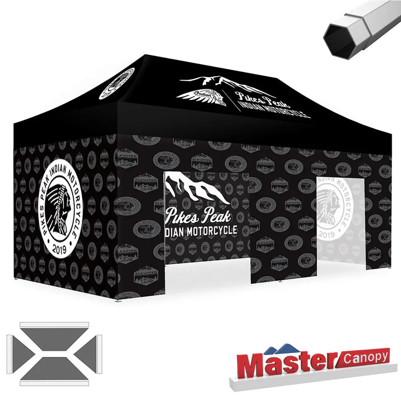 Load image into Gallery viewer, Mastercanopy Core-35 Custom Canopy Tent Heavy Duty Pop‑up Personalized 10x10, 10x15, 10x20
