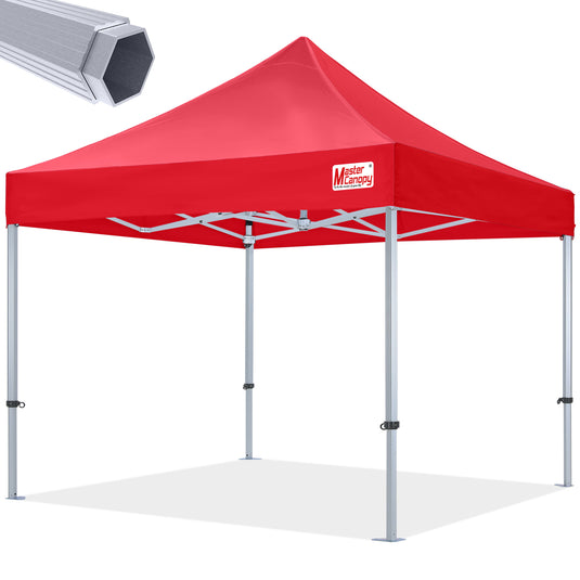 Master Series Premium Aluminum Pop‑up Canopy Tent – 10x10, 10x15, 10x20