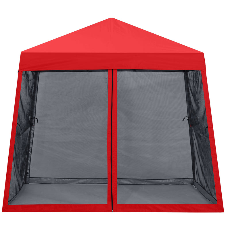 Load image into Gallery viewer, Leisure Sports Stable Pop‑up Canopy Tent with Mosquito Netting – 8x8, 10x10, 11x11