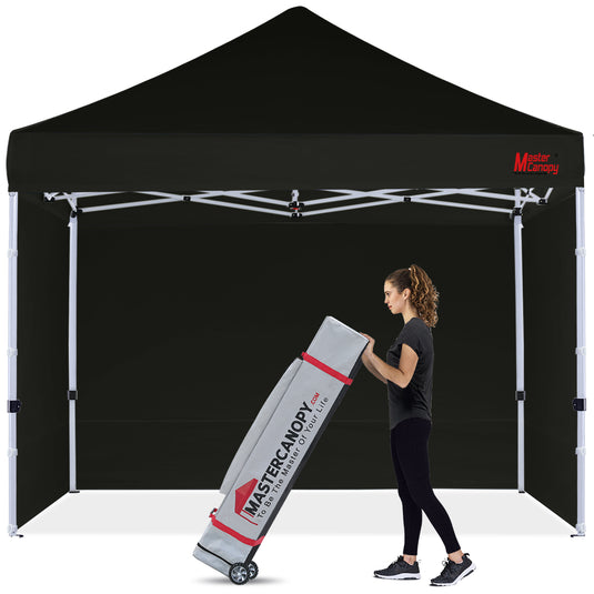 Commercial Series Pop‑up Canopy Tent with Sidewalls – 10x10, 10x15, 10x20