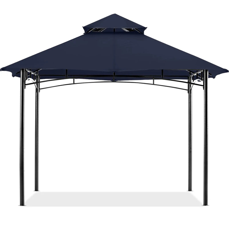 Load image into Gallery viewer, 10x12/11x11 Outdoor Garden Patio Gazebo with Stable Steel Farme-CA