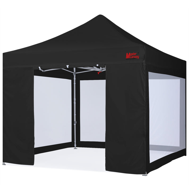 Load image into Gallery viewer, Commercial Series Pop‑up Canopy Tent 10x10 with Mesh Walls