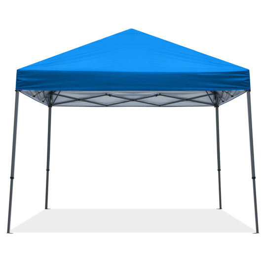 Leisure Sports Portable Pop‑up Canopy Tent with Large Base – 8x8, 10x10, 12x12