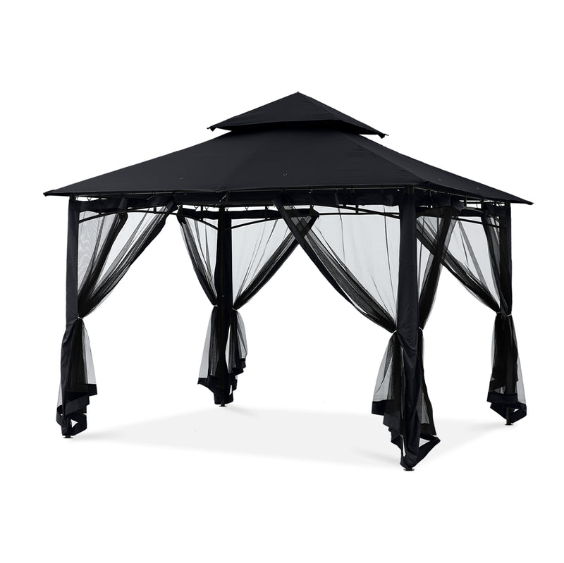 Load image into Gallery viewer, 8x8/10x10/10x12 Outdoor Garden Patio Gazebo with Netting Walls