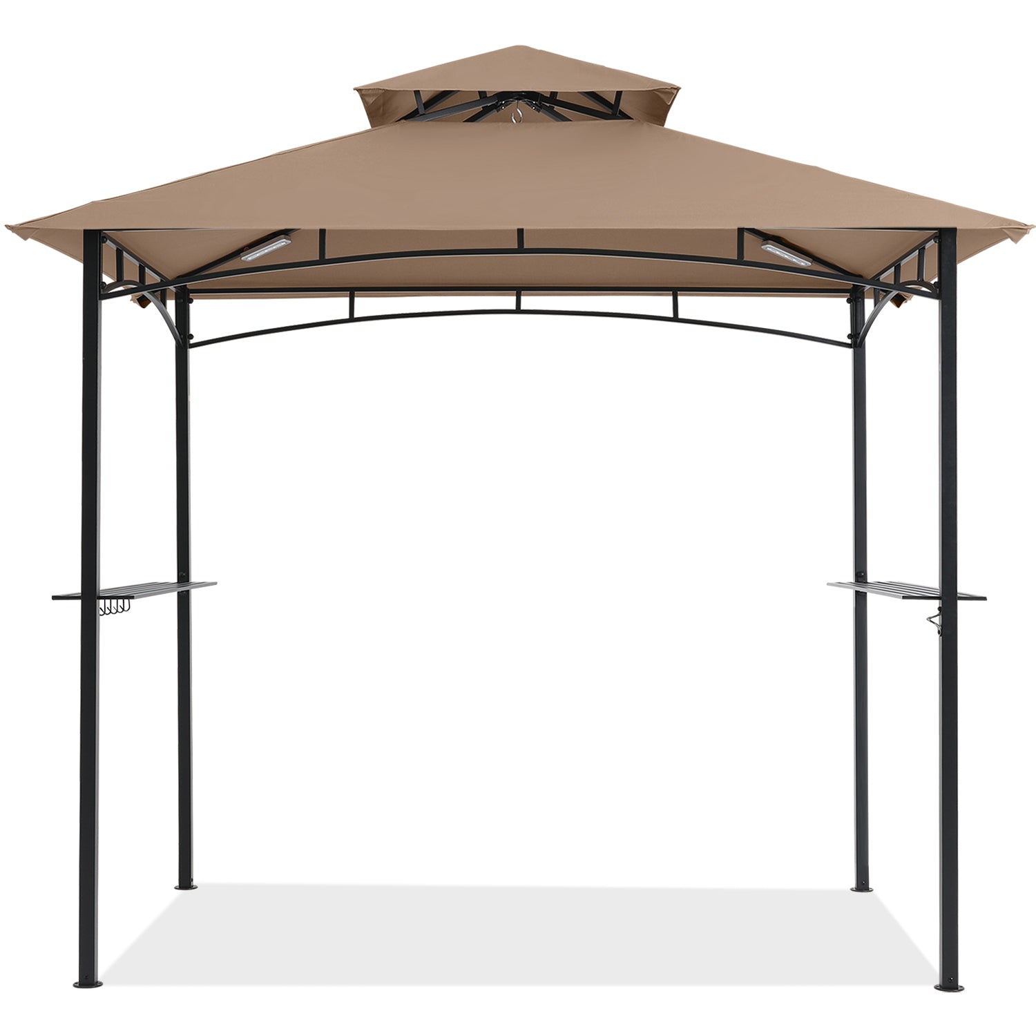 8x5 Grill Gazebo Outdoor BBQ Gazebo Canopy with 2 LED Lights