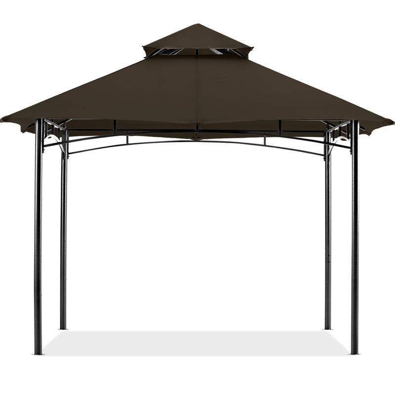 Load image into Gallery viewer, 9x9/10x12/11x11 Outdoor Garden Patio Gazebo with Stable Steel Farme