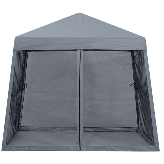 Leisure Sports Stable Pop‑up Canopy Tent with Mosquito Netting – 8x8, 10x10, 11x11