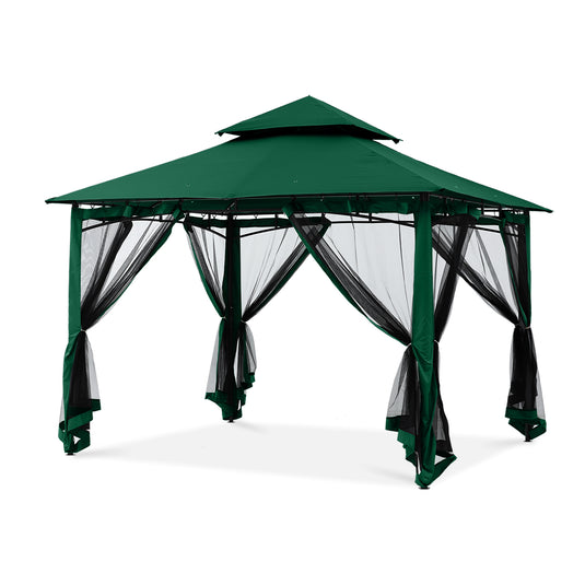 8x8/10x10/10x12 Outdoor Garden Patio Gazebo with Netting Walls