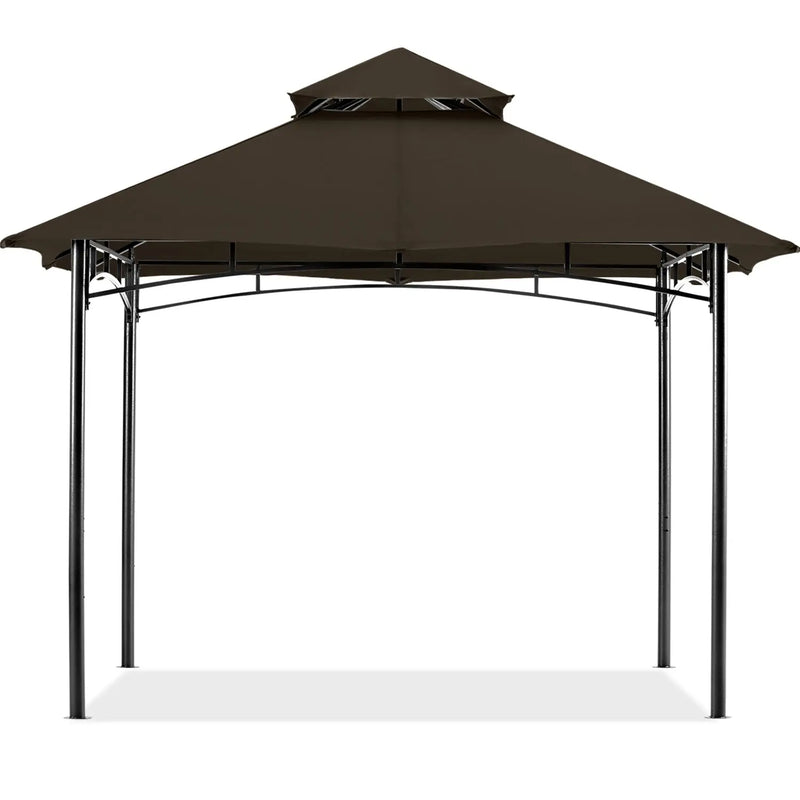Load image into Gallery viewer, 10x12/11x11 Outdoor Garden Patio Gazebo with Stable Steel Farme-CA