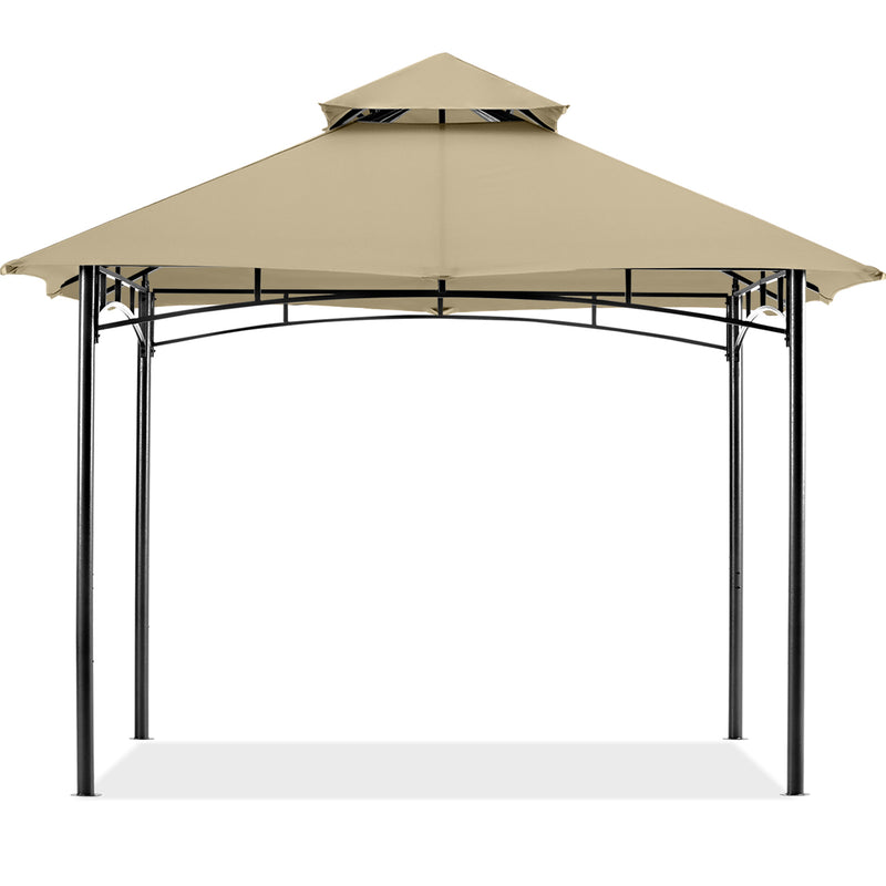 Load image into Gallery viewer, 9x9/10x12/11x11 Outdoor Garden Patio Gazebo with Stable Steel Farme