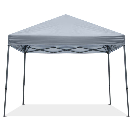 Leisure Sports Portable Pop‑up Canopy Tent with Large Base – 8x8, 10x10, 12x12