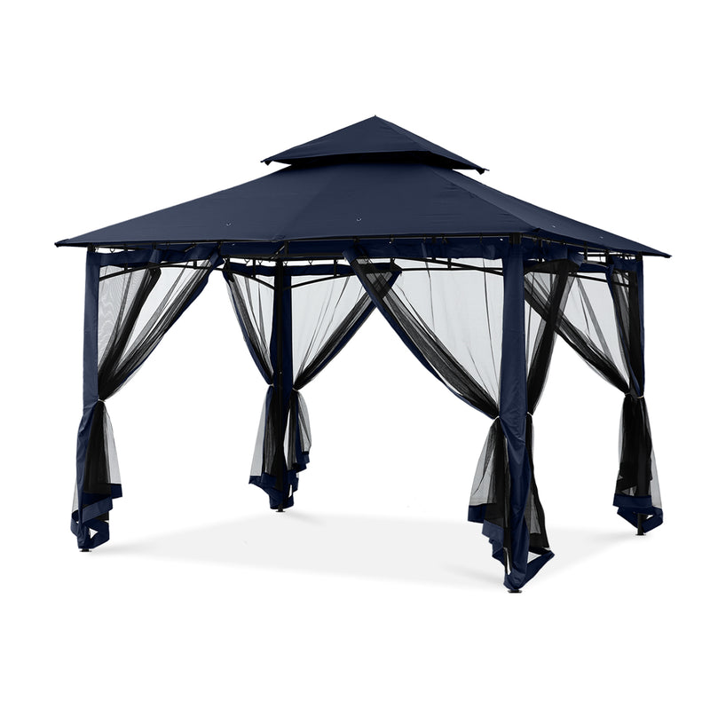 Load image into Gallery viewer, 8x8/10x10/10x12 Outdoor Garden Patio Gazebo with Netting Walls