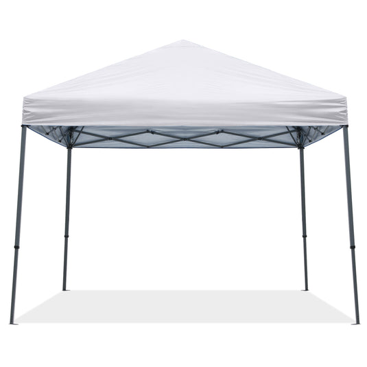 Leisure Sports Portable Pop‑up Canopy Tent with Large Base – 8x8, 10x10, 12x12