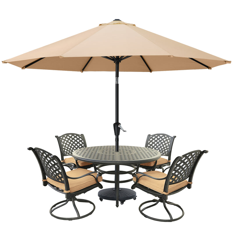Load image into Gallery viewer, MASTERCANOPY Patio Umbrella for Outdoor Market Table  8 Ribs