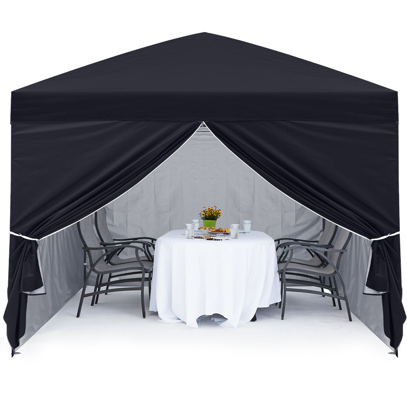 Load image into Gallery viewer, Leisure Sports Pop‑up Canopy Tent with Church Window Sidewalls – 10x10, 10x20
