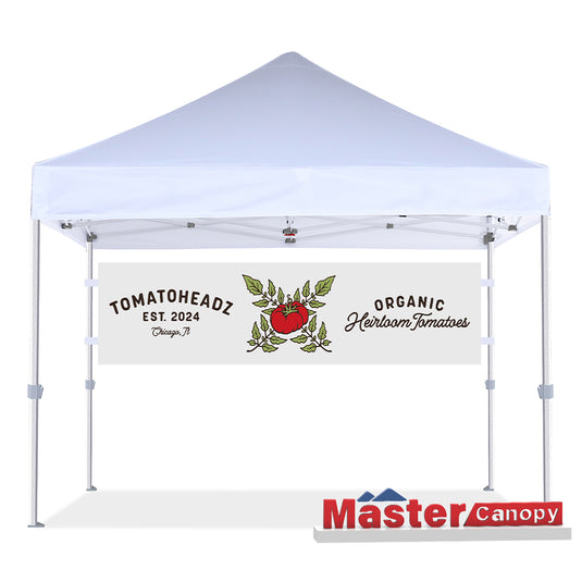 Custom Canopy Tent Banner