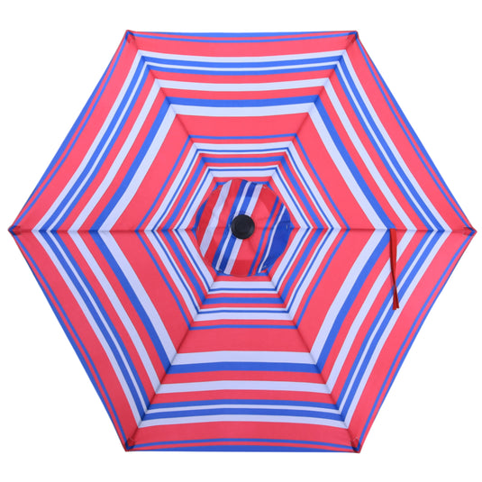 7.5FT Patio Umbrella Replacement Canopy for 6 Ribs