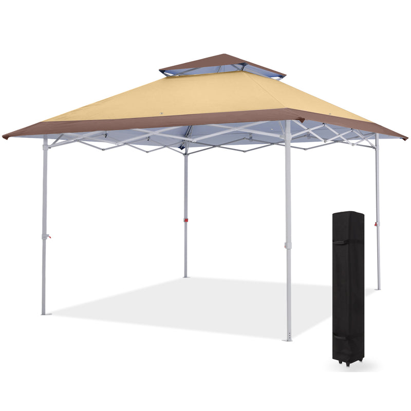 Load image into Gallery viewer, Leisure Sports Easy Pop‑up Canopy Tent Instant Shelter with Vented Top 13x13
