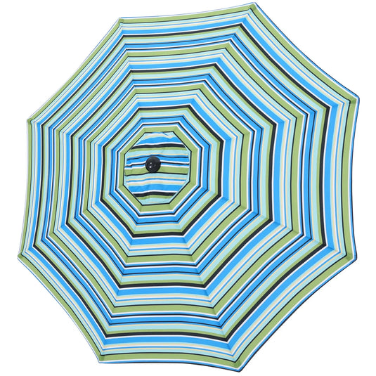Patio Umbrella Replacement Canopy for 8 Ribs-CA