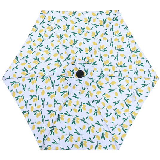 7.5FT Patio Umbrella Replacement Canopy for 6 Ribs