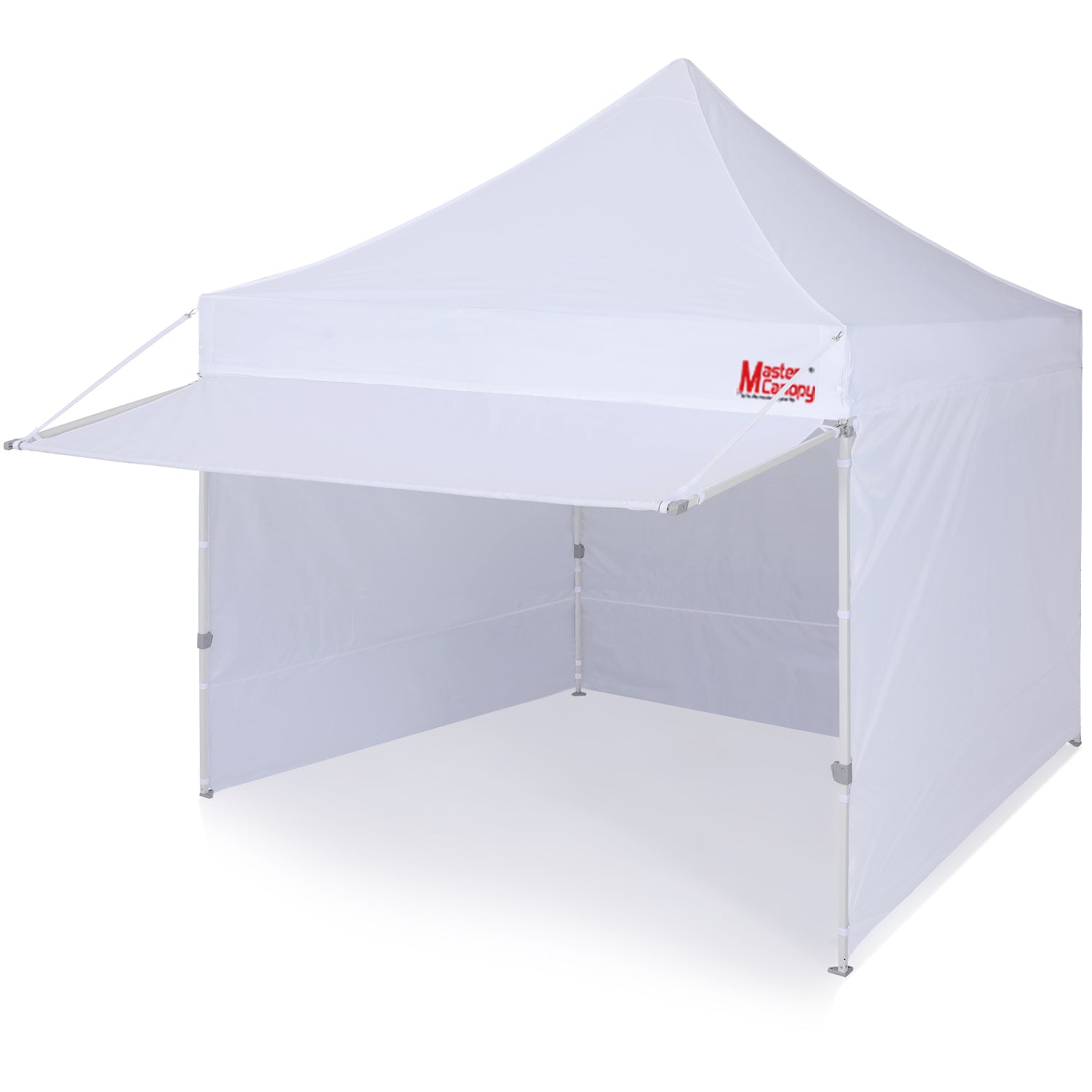 Commercial Series Pop‑up Canopy Tent 10x10 with Awning