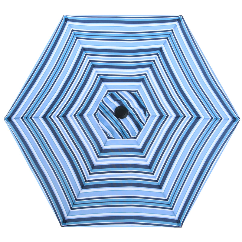 Load image into Gallery viewer, 7.5FT Patio Umbrella Replacement Canopy for 6 Ribs