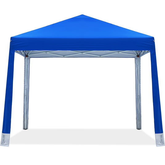 Leisure Sports 10x10 Outdoor Pop-up Beach Canopy Tent with 4 Foot Pockets