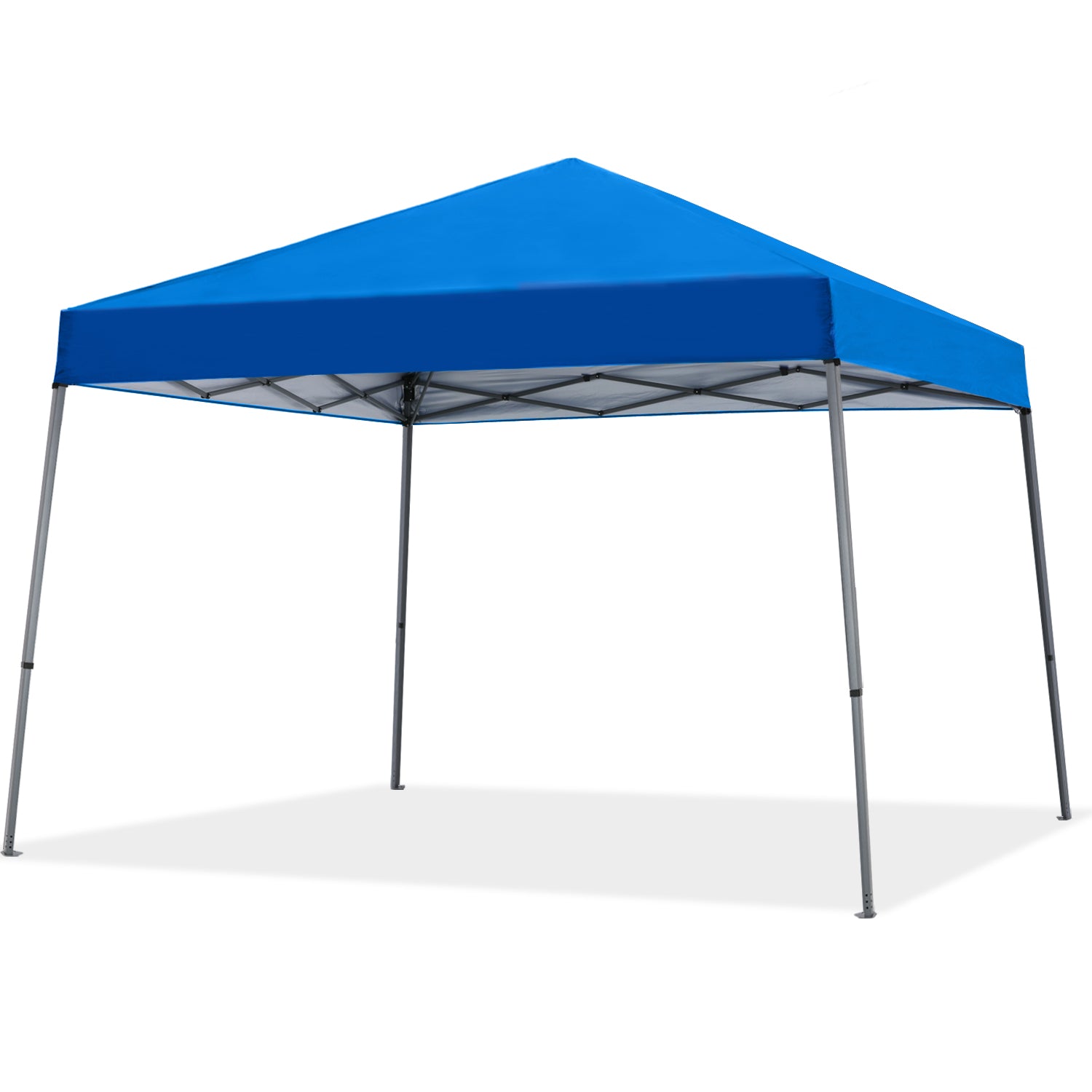 MASTERCANOPY Portable Pop Up Canopy Tent with Large Base(10x10,Black)