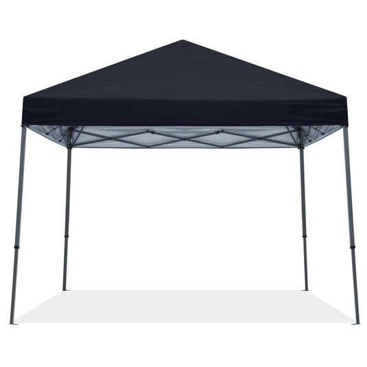 Leisure Sports Portable Pop‑up Canopy Tent with Large Base – 8x8, 10x10, 12x12
