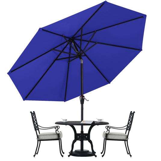 MASTERCANOPY Patio Umbrella for Outdoor Market Table  8 Ribs